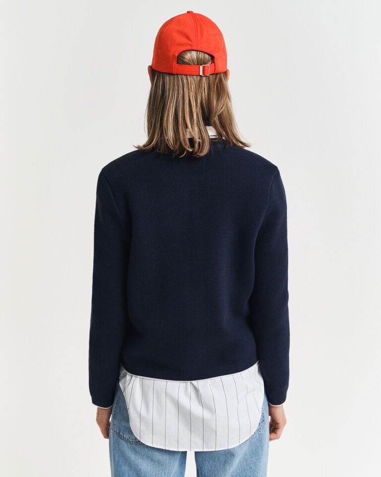 Gant Chaqueta de punto de algodón Precio de fábrica