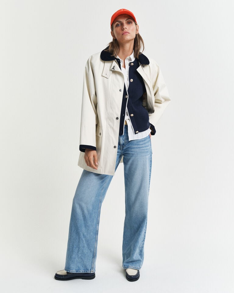 Gant Chaqueta de punto de algodón Precio de fábrica