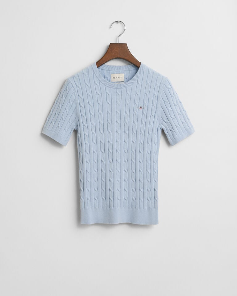 Gant Jersey de punto de ochos en algodón elástico Tienda de fábrica