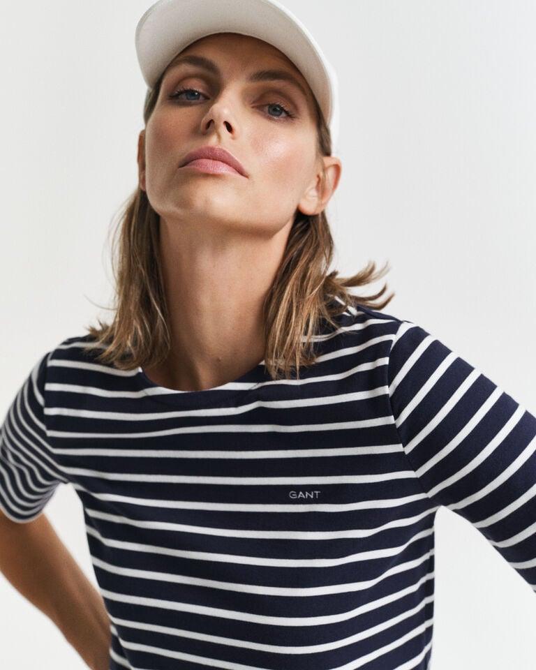 Gant Camiseta de rayas bretonas Última moda