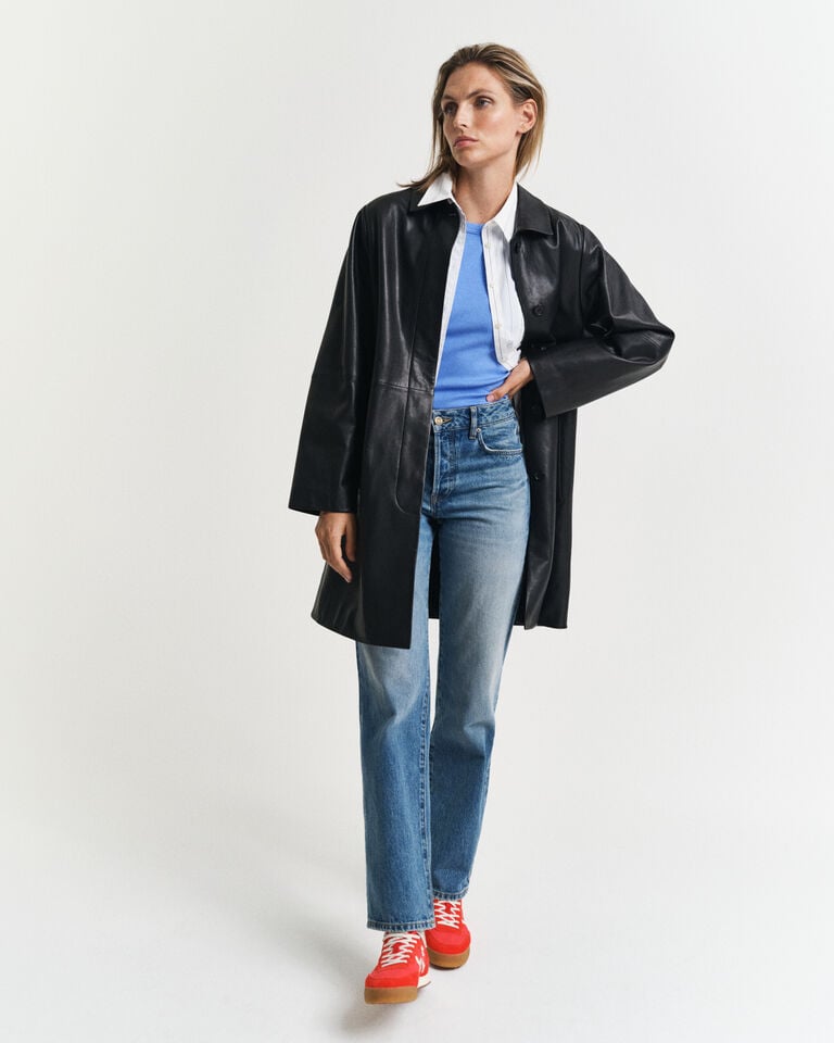 Gant Camiseta de tirantes acanalada con cuello alto Ofertas de temporada