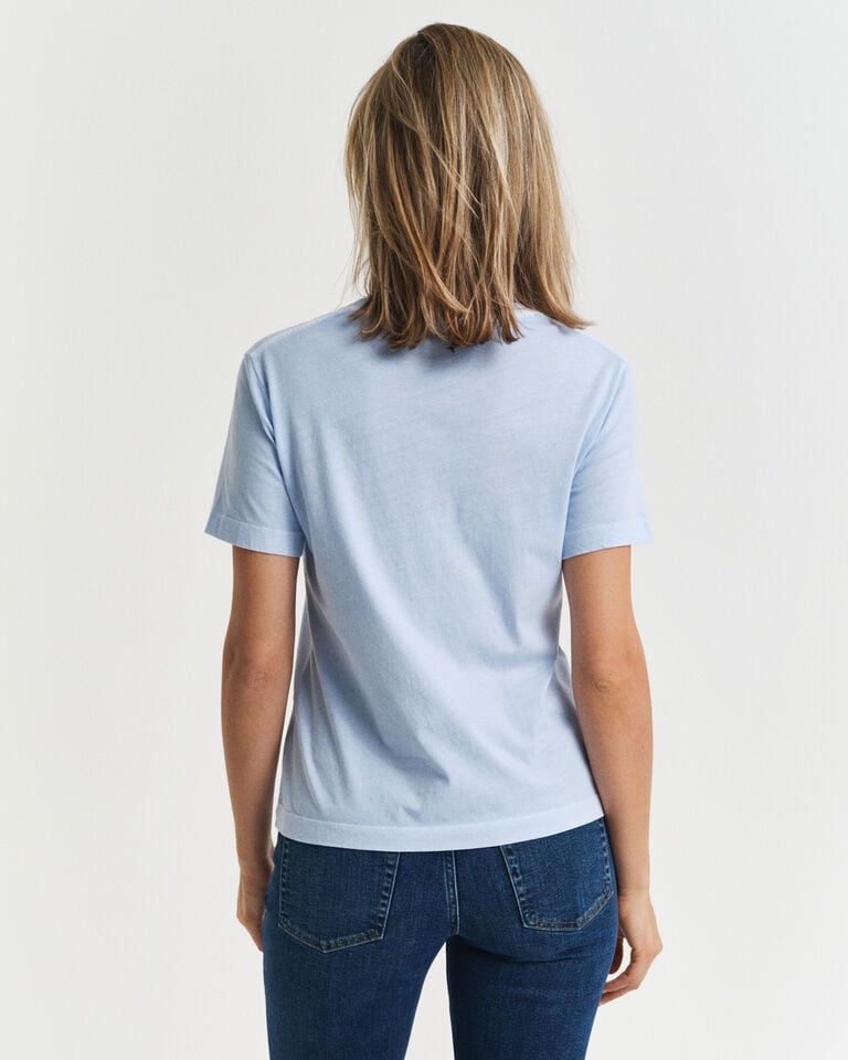 Gant Camiseta de cuello redondo Sunfaded Grandes ahorros