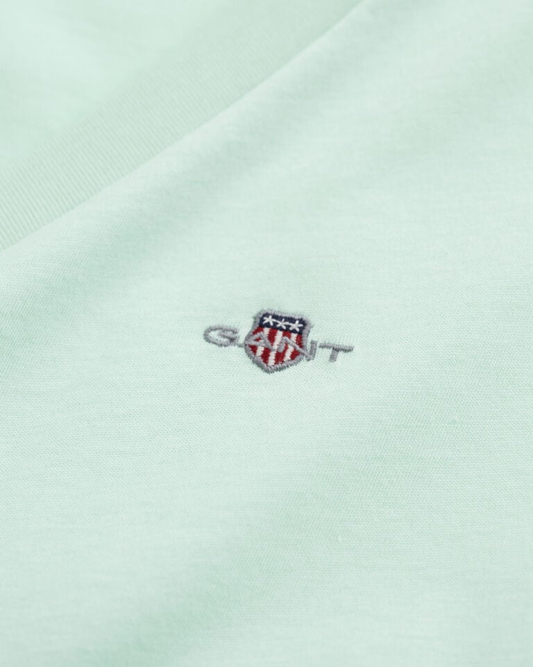 Gant Camiseta Shield con cuello de pico Outlet online