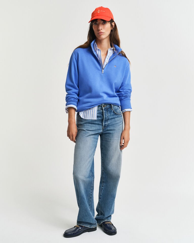 Gant Sudadera Shield con media cremallera Ofertas