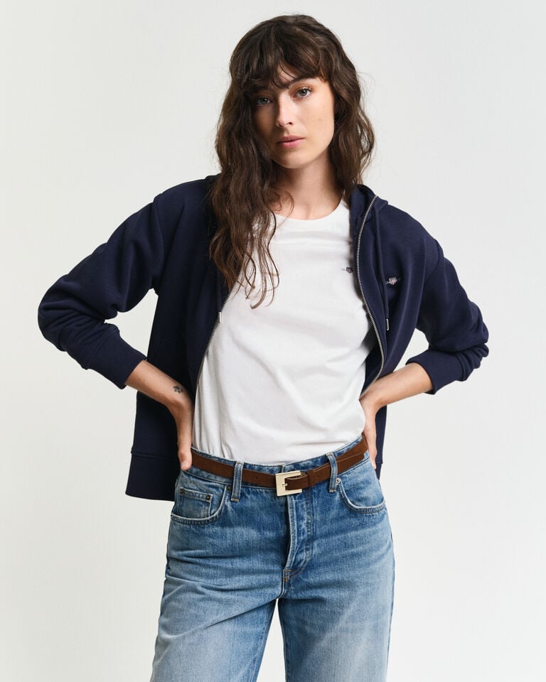 Gant Sudadera con capucha y cremallera Shield En oferta