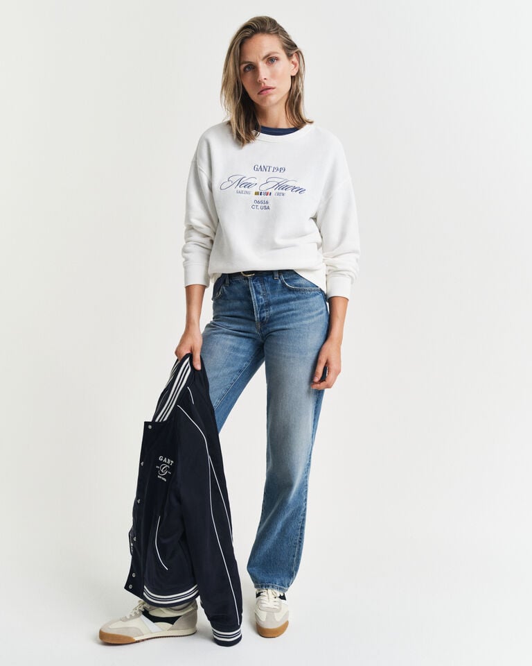 Gant Sudadera de cuello redondo Sailing Graphic Gran oferta