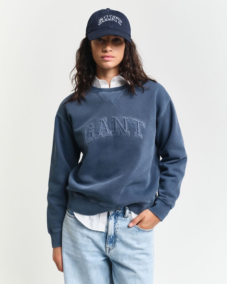 Gant Sudadera de cuello redondo con diseño Arch Mejor oferta