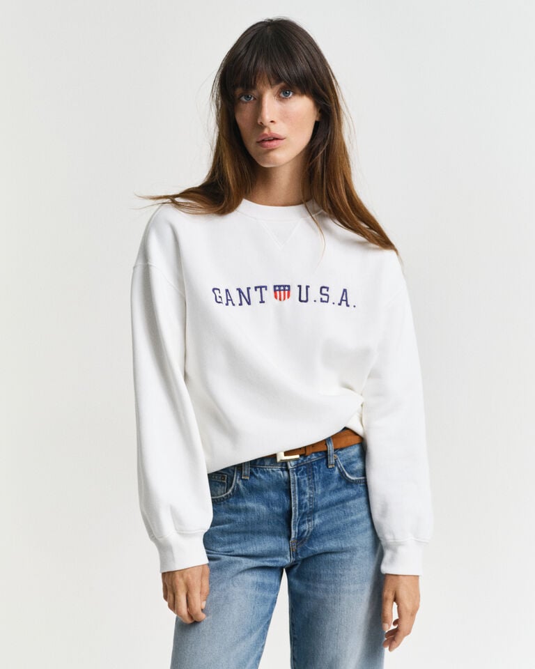 Gant Sudadera de cuello redondo Shield USA Graphic Envío gratis