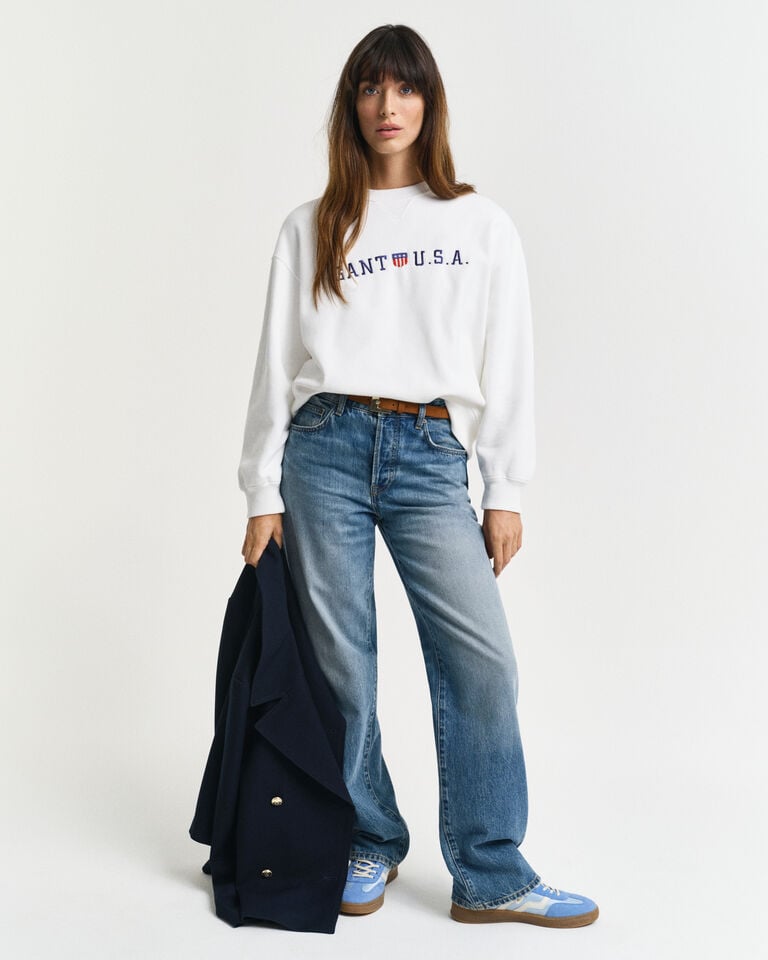 Gant Sudadera de cuello redondo Shield USA Graphic Envío gratis