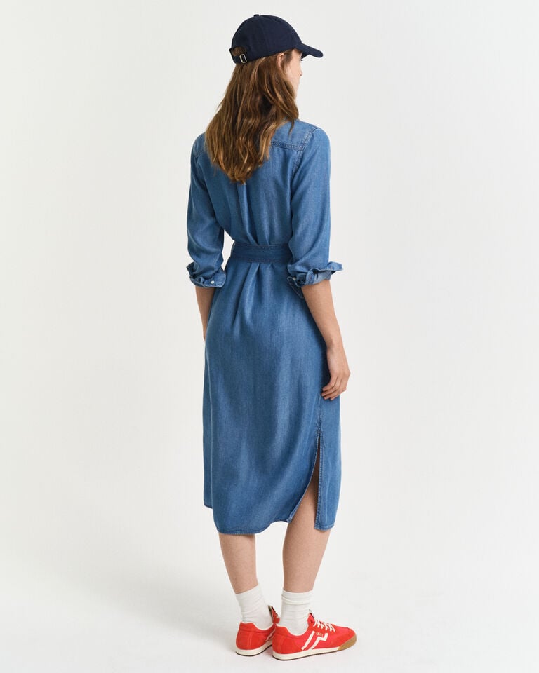 Gant Vestido camisero en cambray ÚLTIMAS EDICIONES