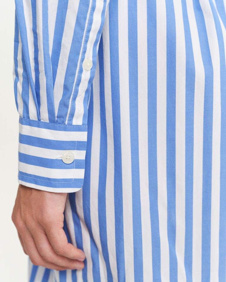 Gant Vestido camisero de popelina a rayas Últimos 2 días