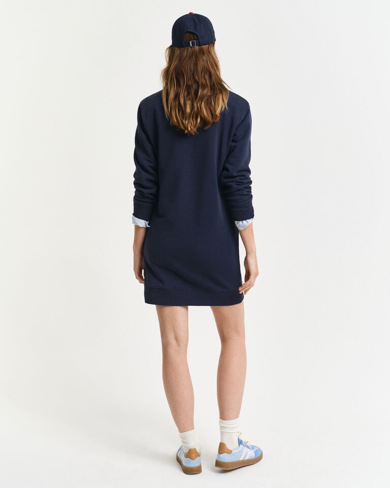 Gant Vestido estilo sudadera de cuello redondo Archive Shield Graphic Tienda de fábrica