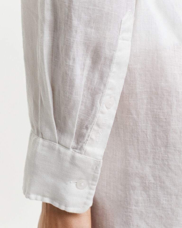 Gant Vestido camisero de lino con cinturón Precios de Black Friday