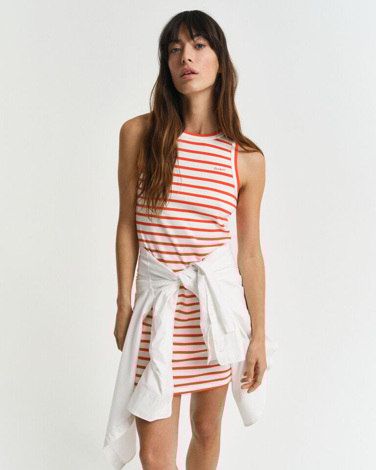 Gant Vestido sin mangas de punto a rayas Libre de impuestos