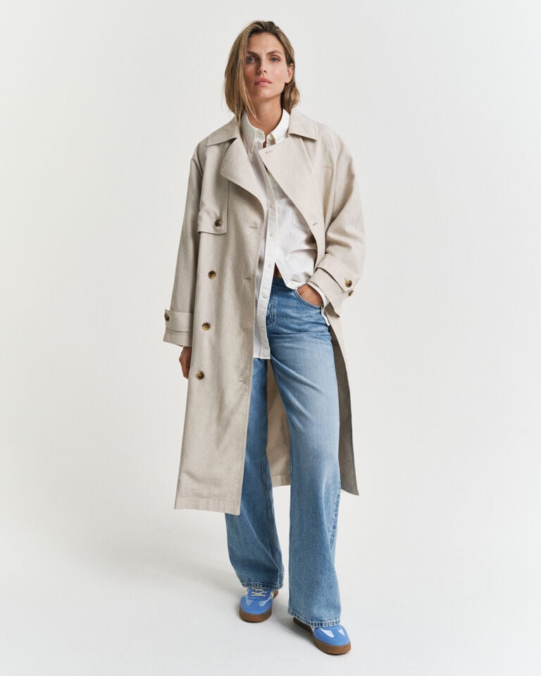 Gant Gabardina en mezcla de lino