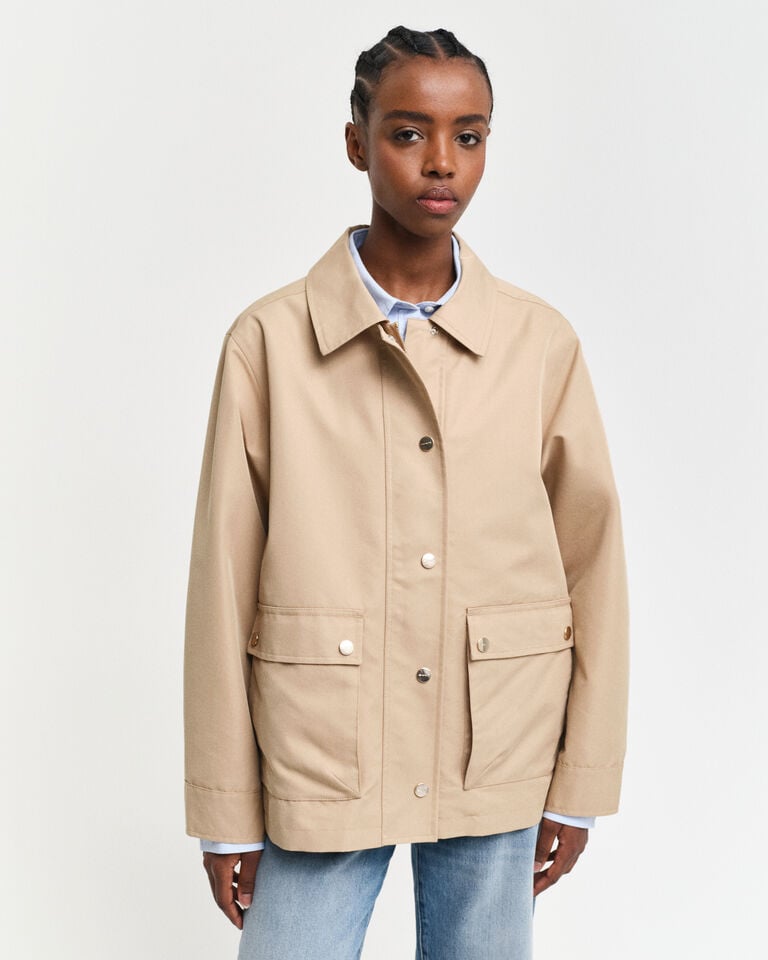 Gant Chaqueta de sarga de algodón