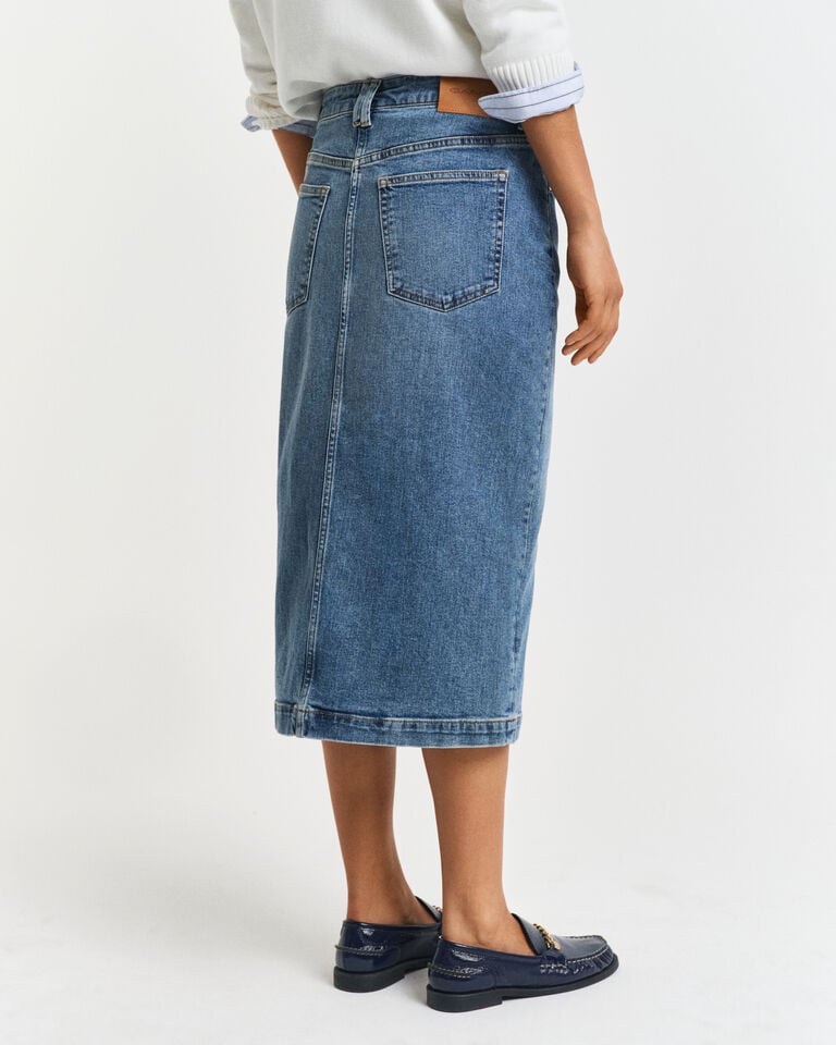Gant Falda vaquera midi Ventas relámpago