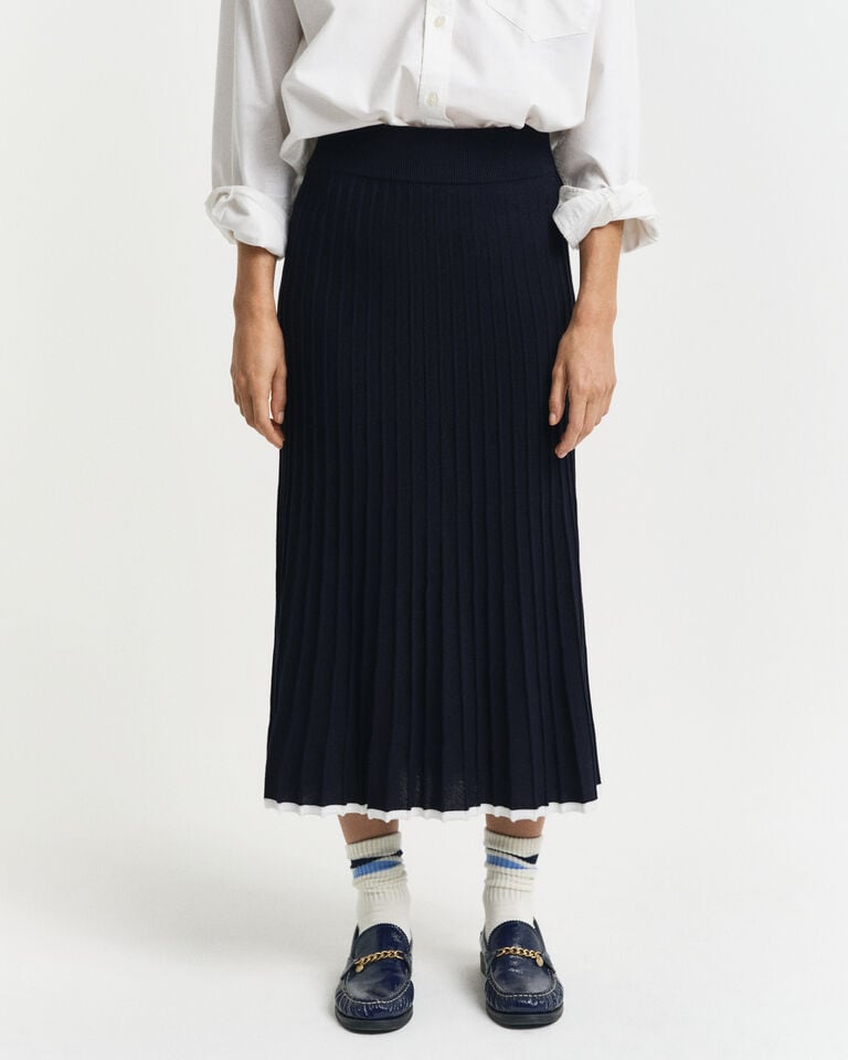 Gant Falda de punto de viscosa Descuento