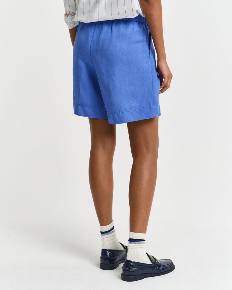 Gant Pantalones cortos Relaxed Fit en mezcla de lino Pull-On Devoluciones gratuitas