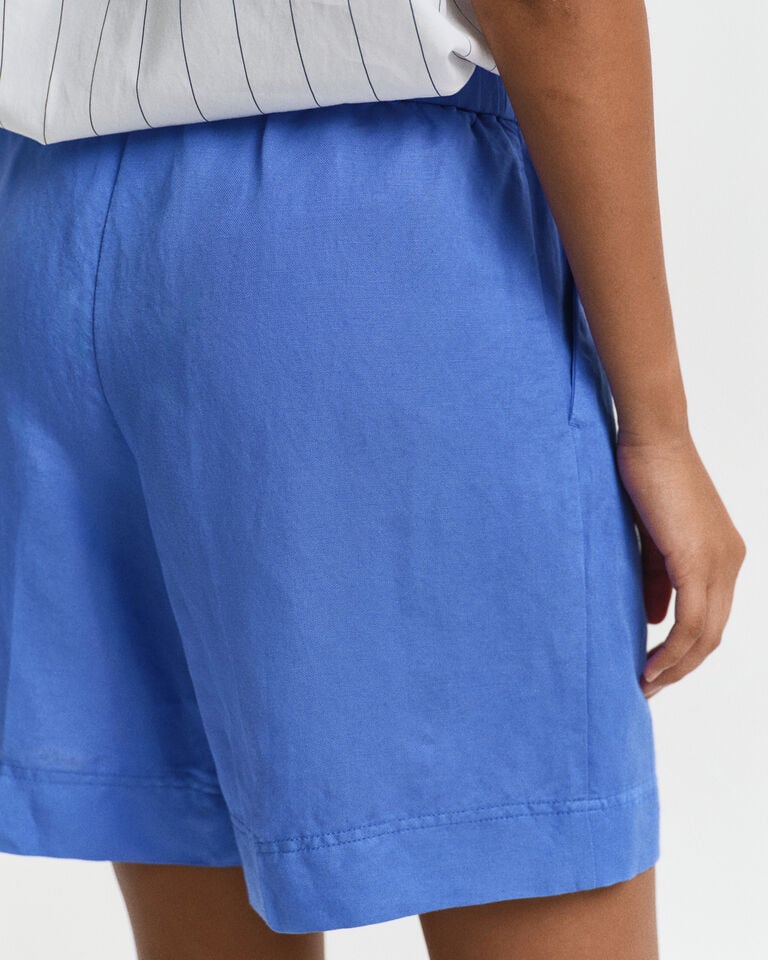 Gant Pantalones cortos Relaxed Fit en mezcla de lino Pull-On Devoluciones gratuitas
