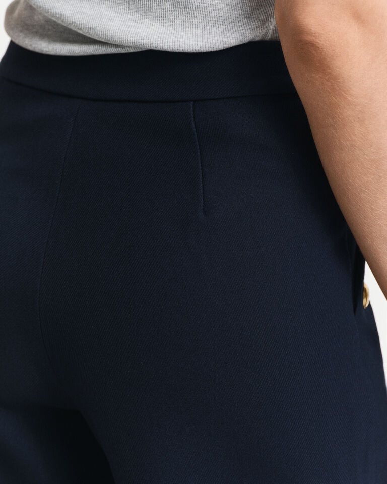 Gant Pantalones de talle alto con botones En oferta