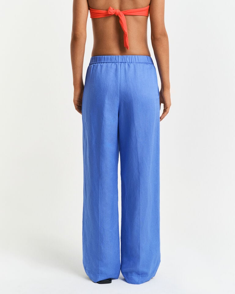 Gant Pantalones Relaxed Fit en mezcla de lino Pull-On Rebajas top