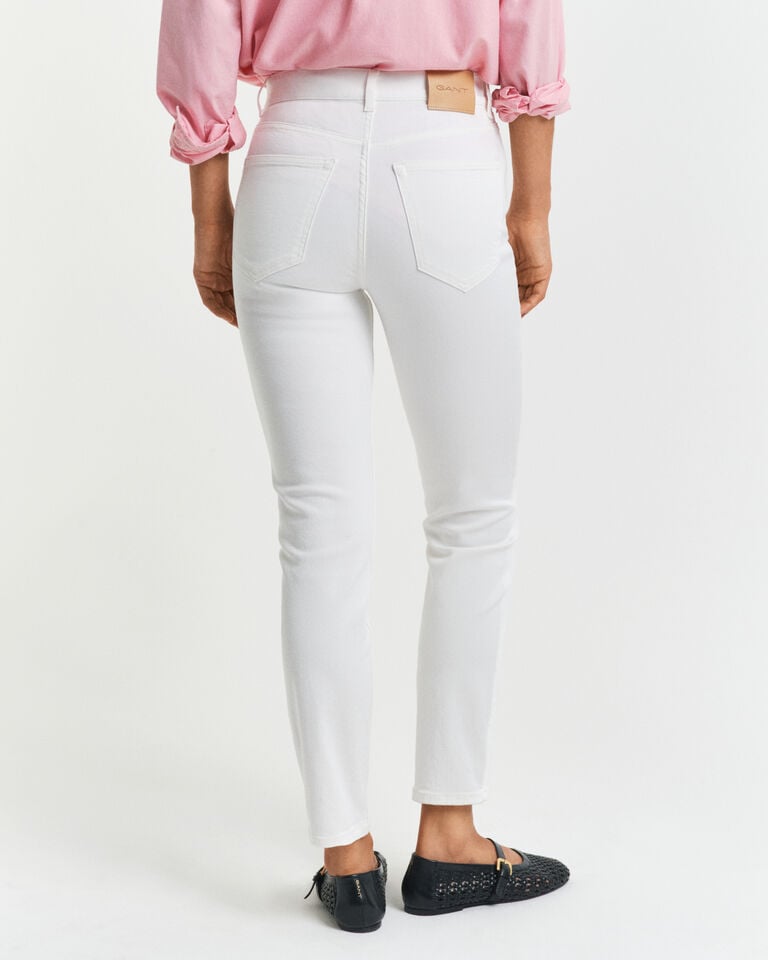 Gant Vaqueros tobilleros Slim Fit blancos COMPRAR AHORA