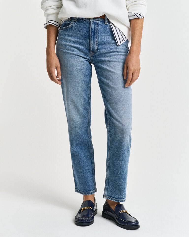 Gant Vaqueros tobilleros con pernera recta Oferta especial de fábrica