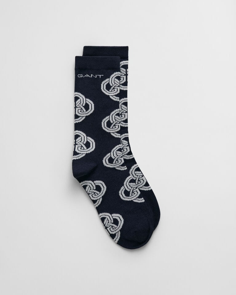 Gant Calcetines con diseño de monograma