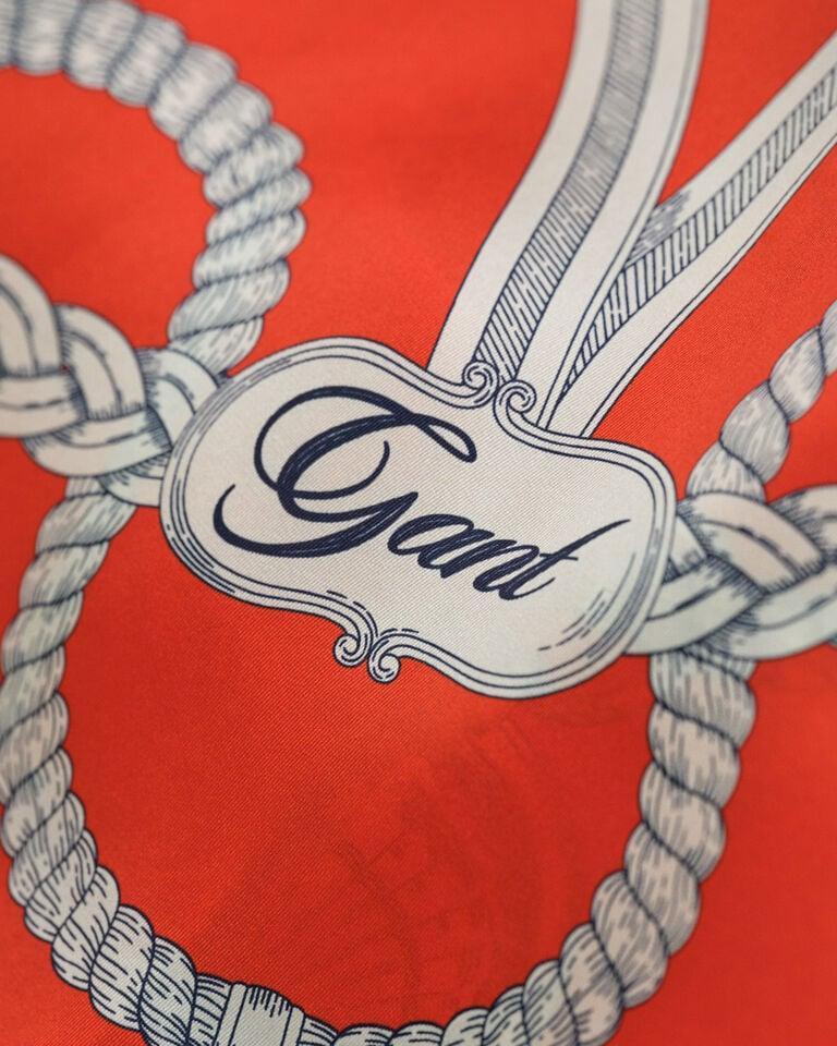 Gant Pañuelo de seda con estampado Sailing Promoción por tiempo limitado