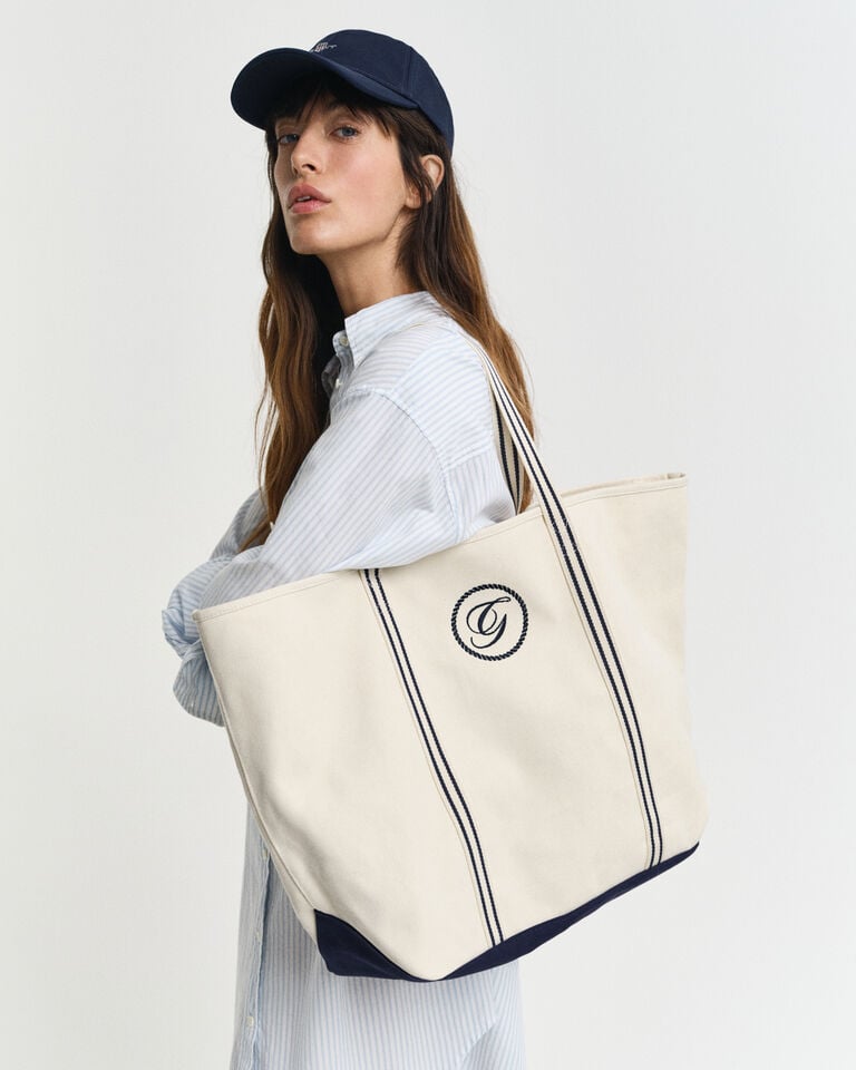 Gant Bolso tote de playa de lona