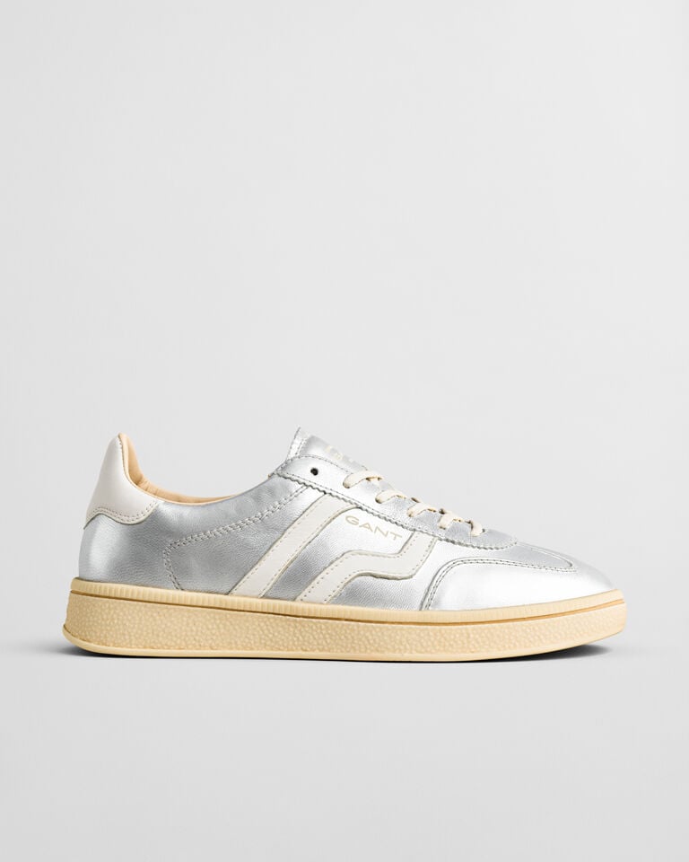 Gant Zapatillas Cuzima de piel metalizada