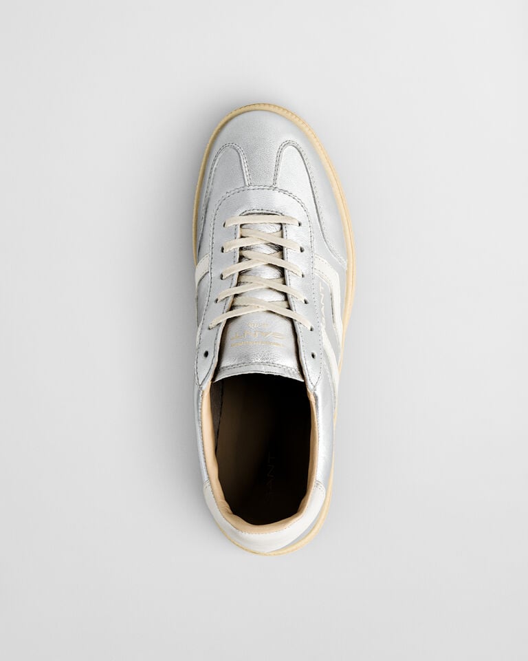 Gant Zapatillas Cuzima de piel metalizada Rebajas top