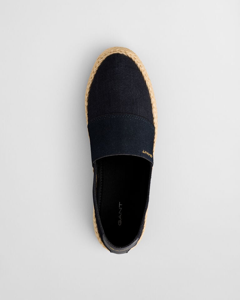 Gant Alpargatas Raffiaville de lino Precio de fábrica