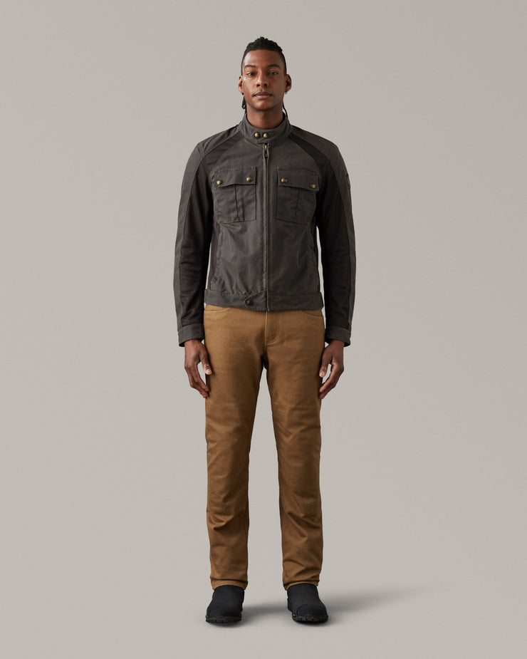 belstaff chaqueta de algodón encerado temple Ofertas