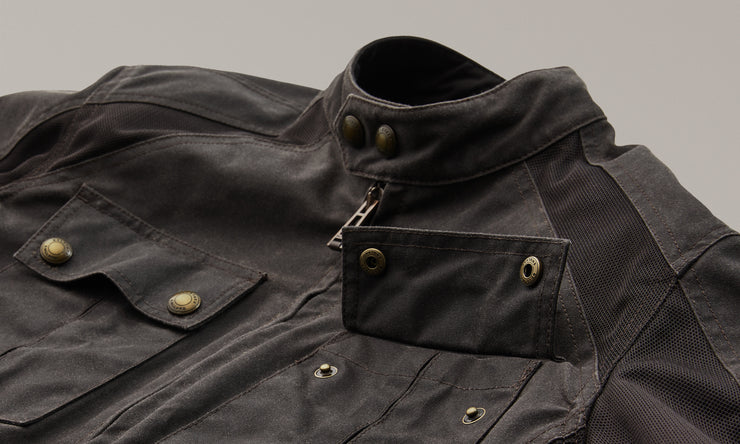 belstaff chaqueta de algodón encerado temple Ofertas