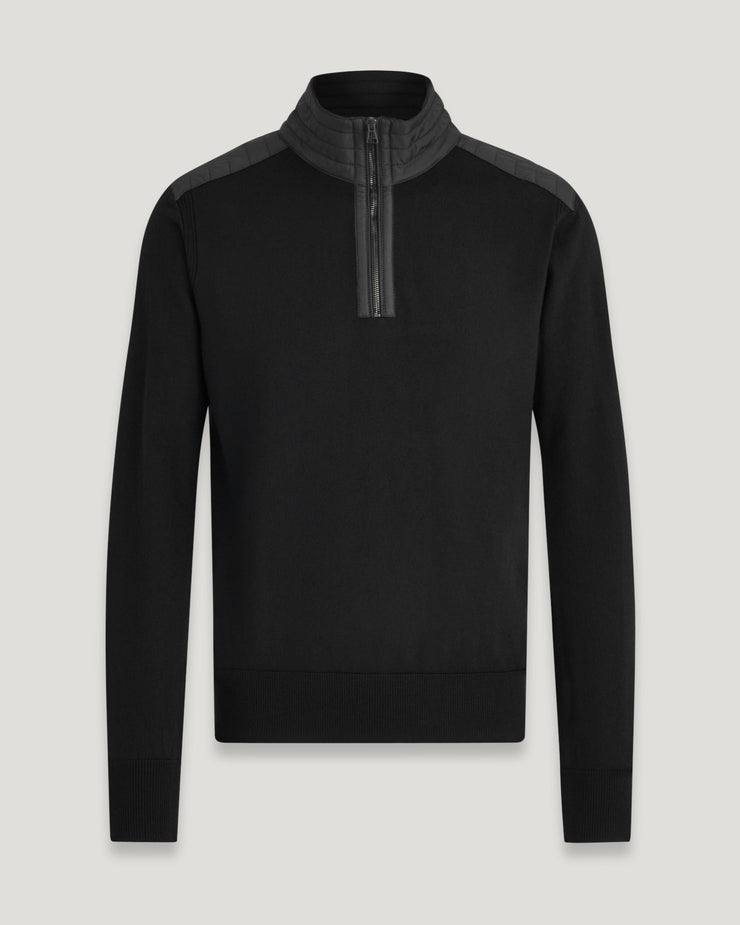 belstaff jersey con cremallera de un cuarto kilmington