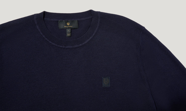 belstaff jersey de cuello redondo drift Promoción por tiempo limitado