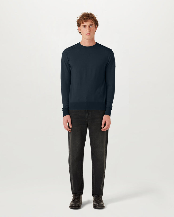 belstaff jersey de cuello redondo kerrigan Tienda de fábrica
