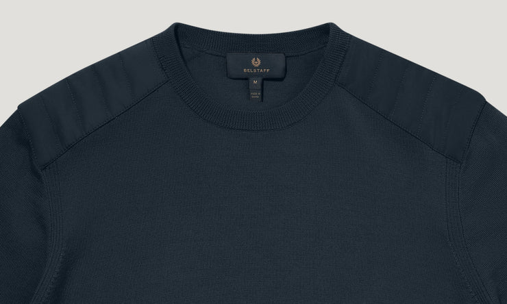 belstaff jersey de cuello redondo kerrigan Tienda de fábrica