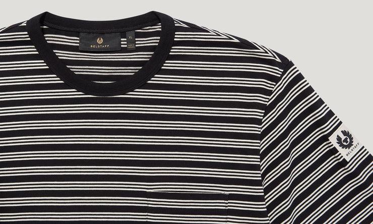 belstaff camiseta drum a rayas rail Ventas relámpago