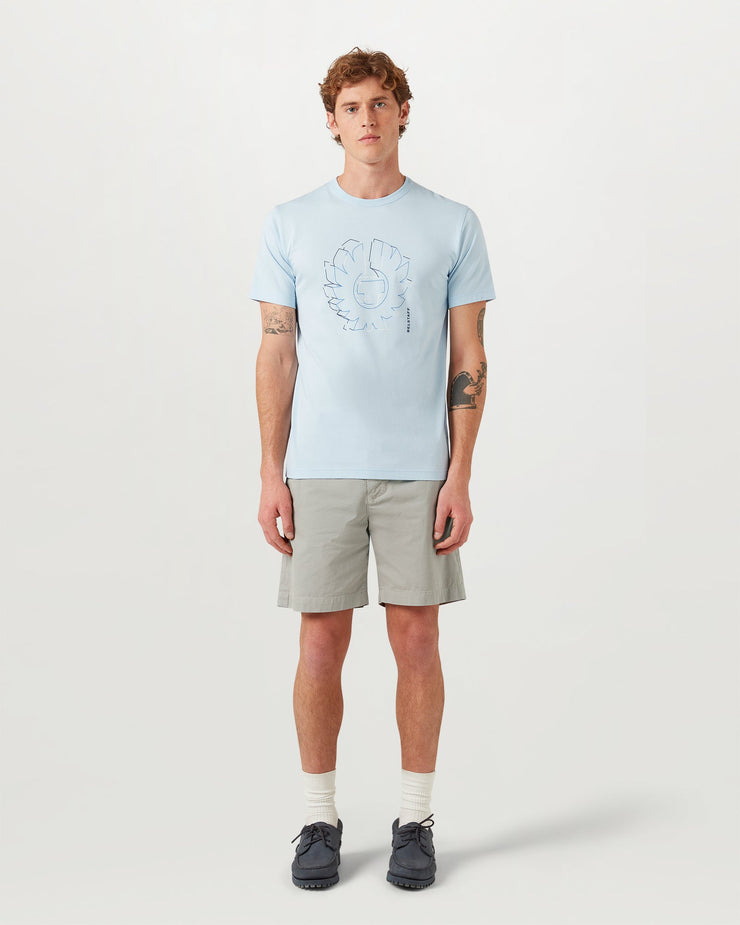 belstaff camiseta con estampado gráfico deconstructed phoenix COMPRAR AHORA