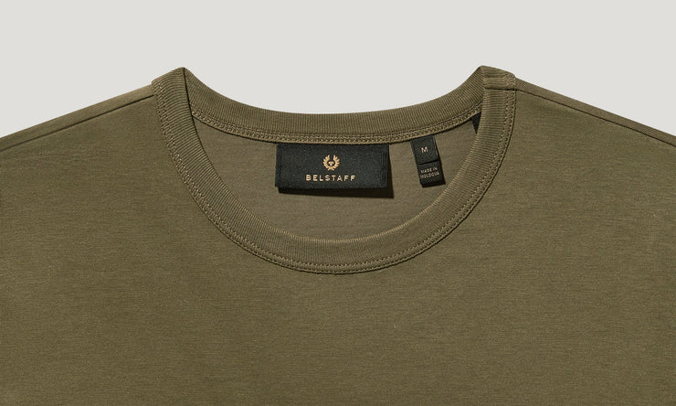 belstaff camiseta con estampado gráfico liquify Promoción por tiempo limitado