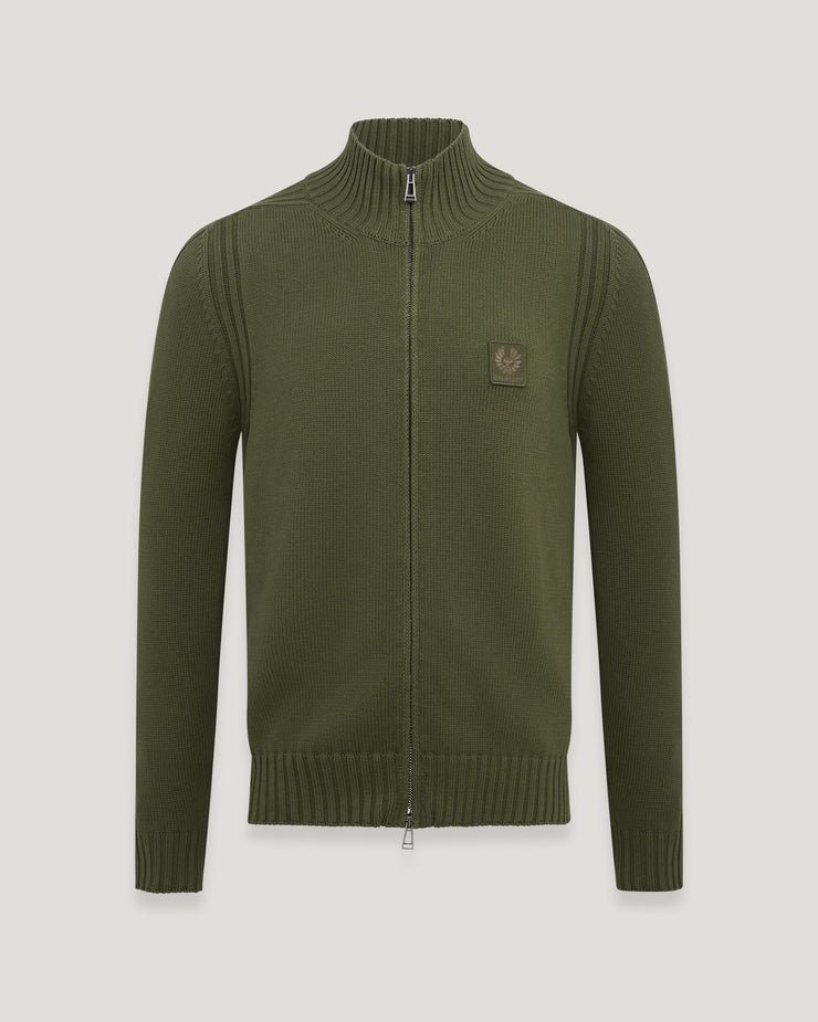 belstaff cárdigan con cremallera completa watch