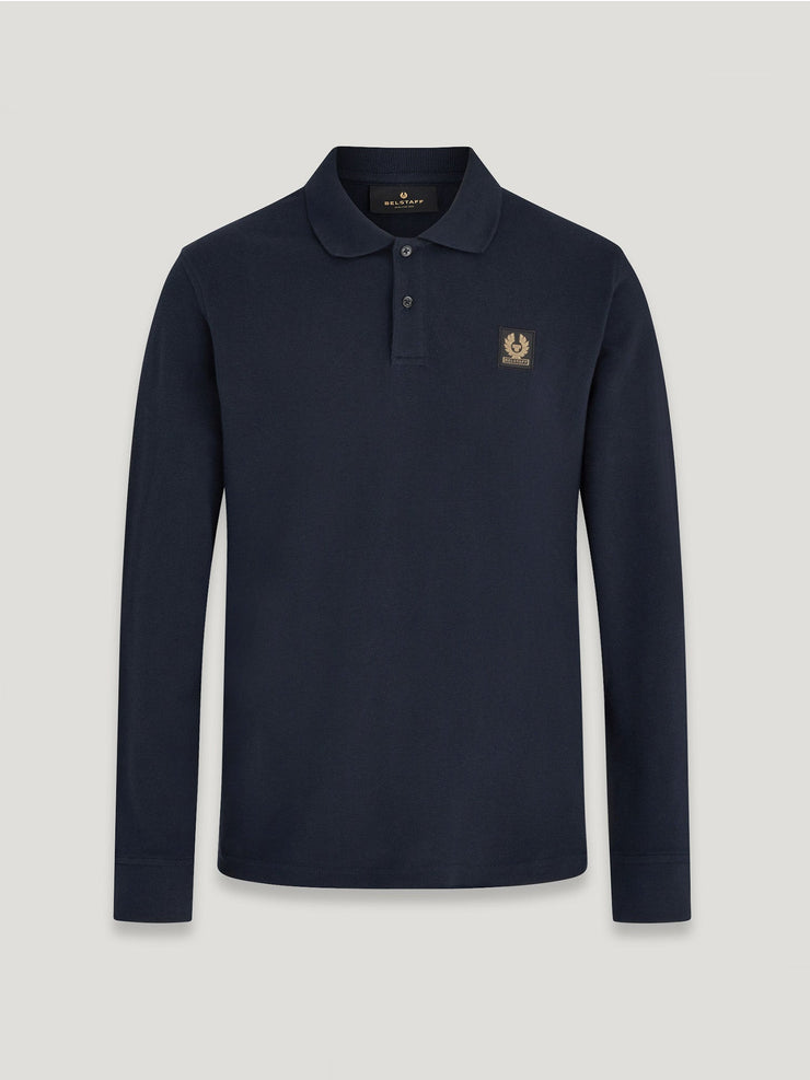 belstaff polo con manga larga belstaff