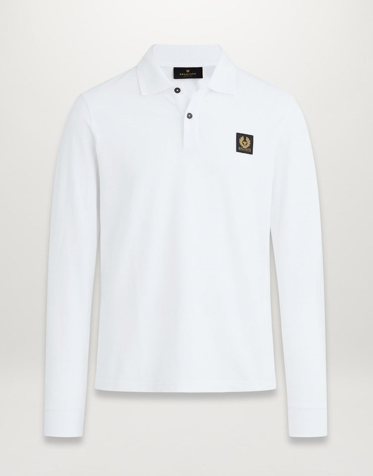 belstaff polo con manga larga belstaff