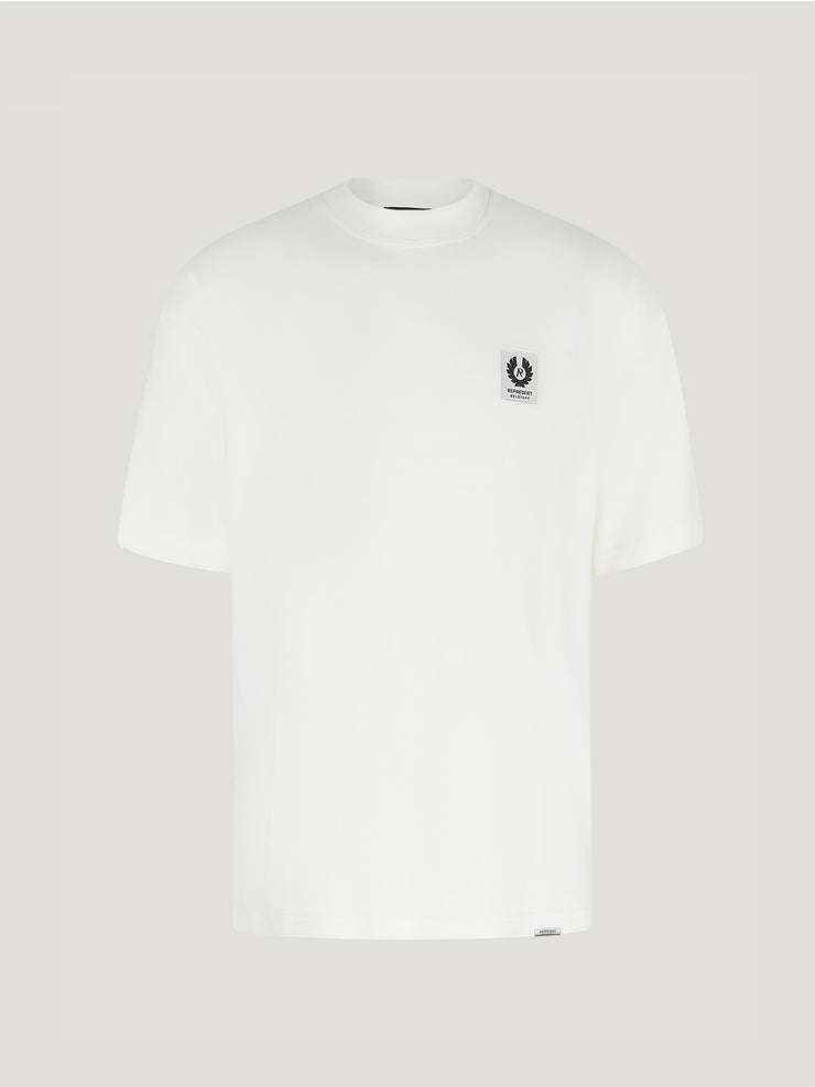 belstaff camiseta con parche belstaff x represent