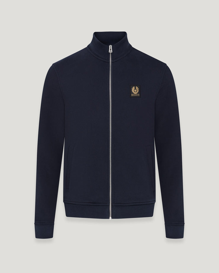 belstaff sudadera belstaff con cremallera completa