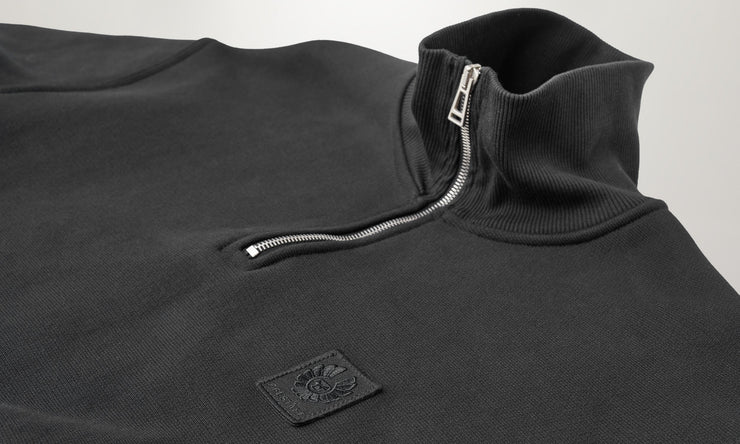 belstaff sudadera hockley con cremallera de un cuarto Oferta exclusiva
