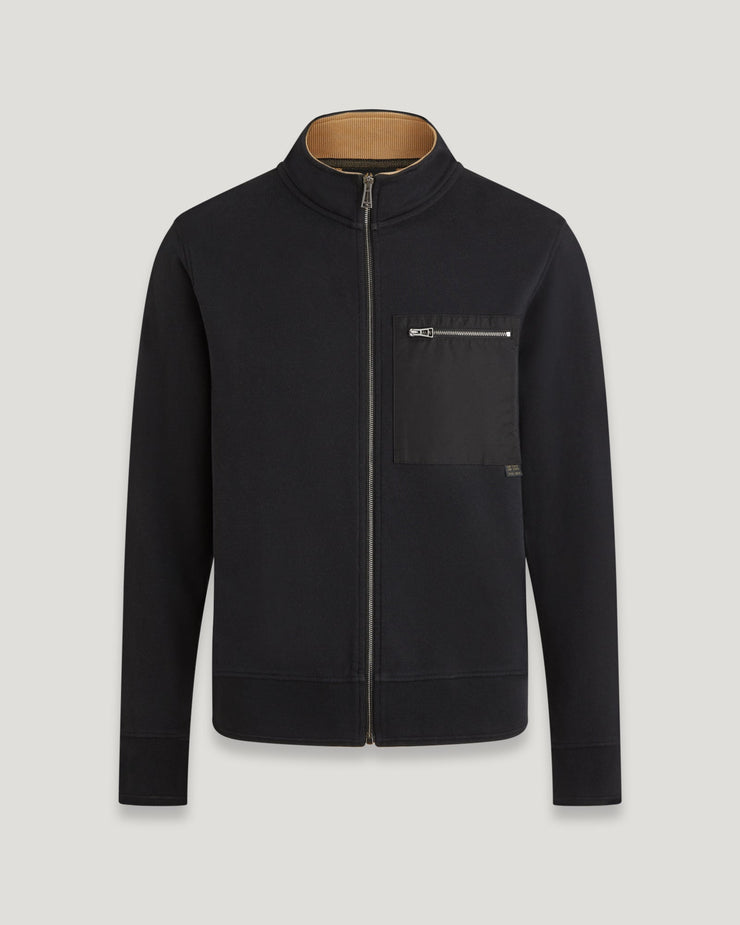 belstaff sudadera con cremallera completa centenary Última moda